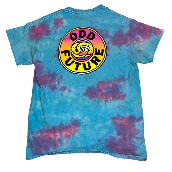 Odd Future Other - Odd Future T-Shirt Size Medium Tie Dye Double Sided Graphic Shirt